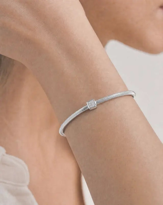 Sofia Pave Cuff Bangle