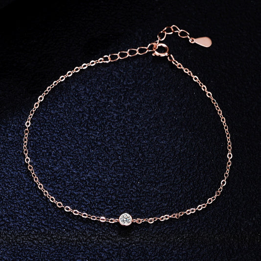 Amelia diamond chain bracelet
