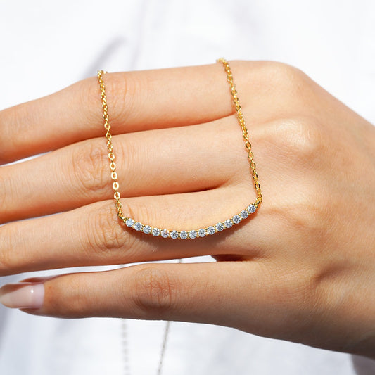 Caley smile necklace