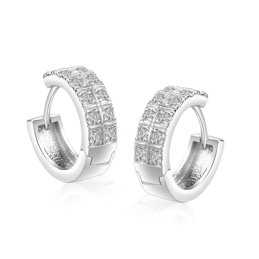 Diana Huggie Hoop Earrings