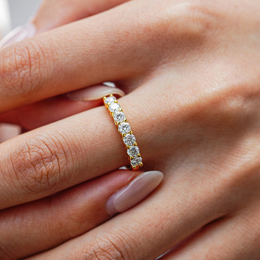 Lydia Seven Stone Ring
