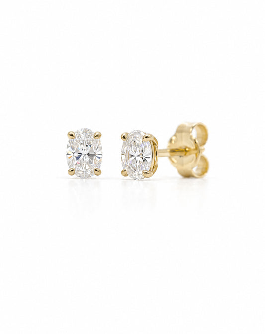 Rachel Opal Stud Earring