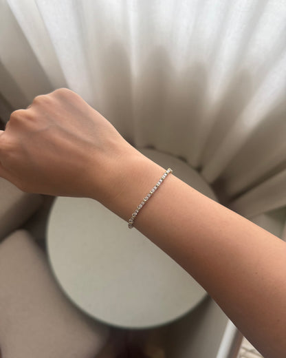 Celine X-Link Tennis Bracelet