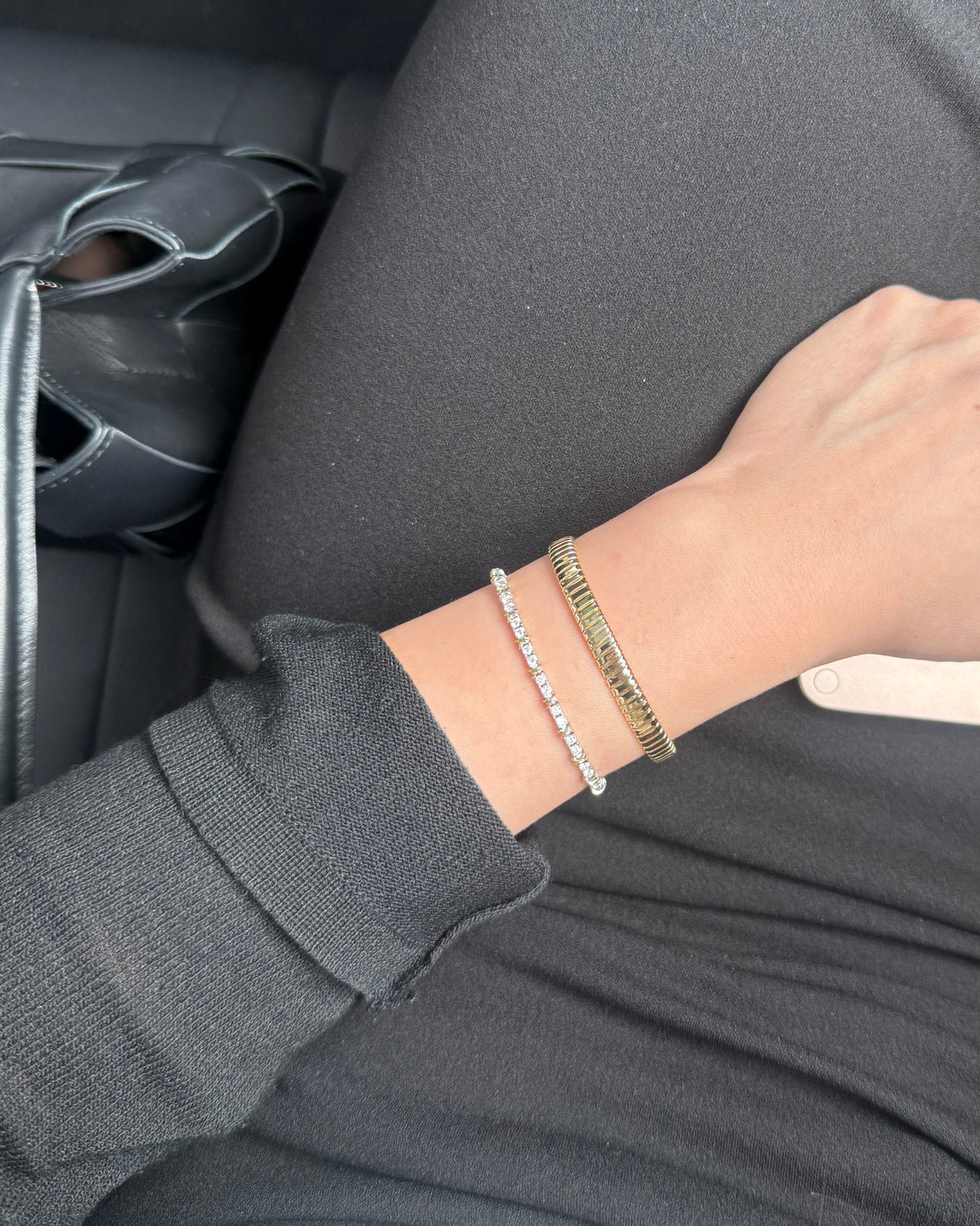 Celine X-Link Tennis Bracelet