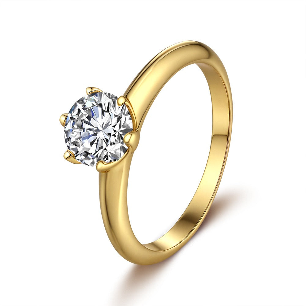 Emily Solitaire Ring