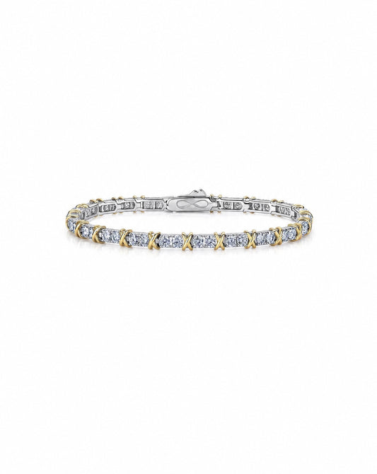 Celine X-Link Tennis Bracelet