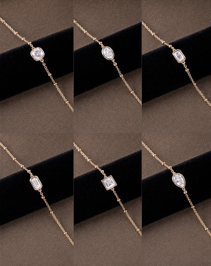 Sophie Square Bezel Bracelet