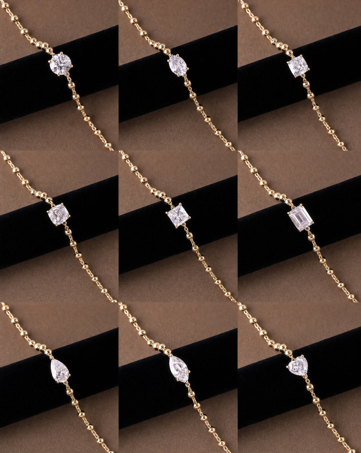 Elara Marquise Beaded Bracelet