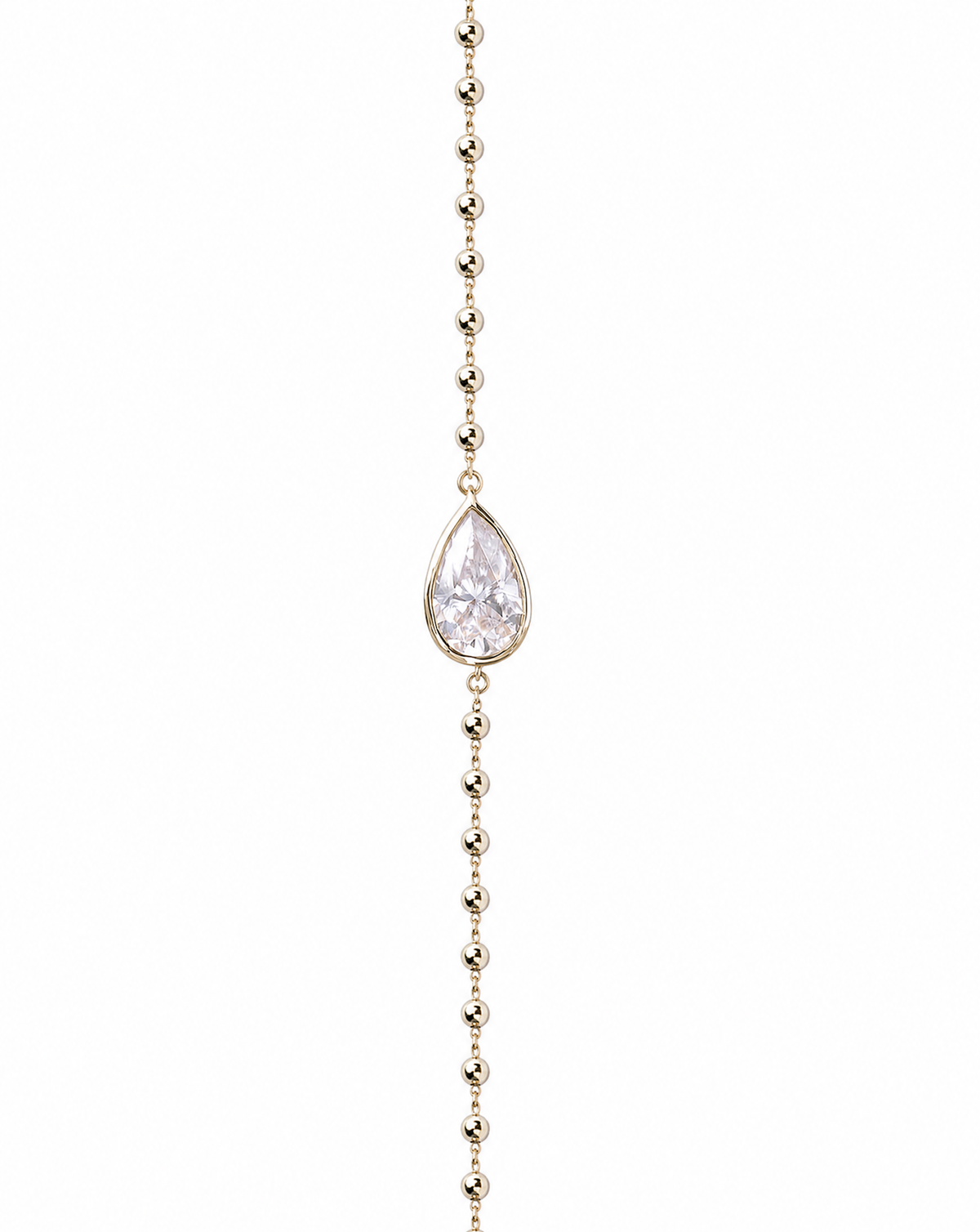 Adeline Pear Bezel Bracelet