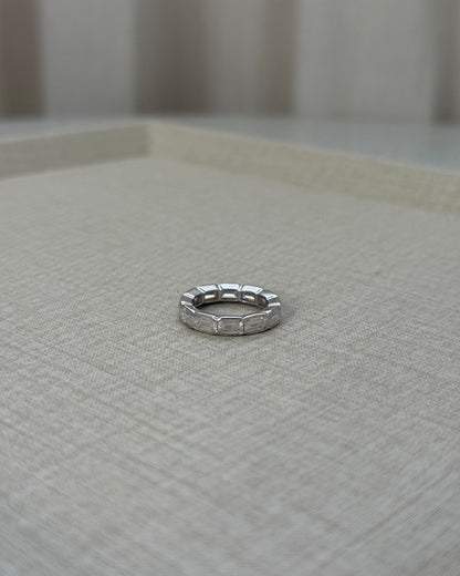 Grace Emerald-cut Eternity Ring