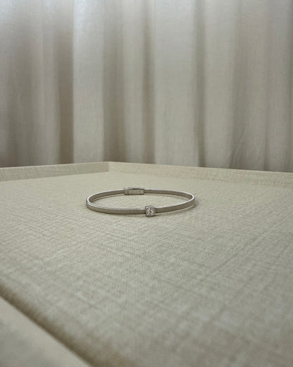 Sofia Pave Cuff Bangle