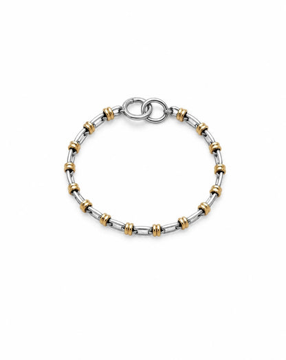 Vivienne Two Tone Knot Bracelet
