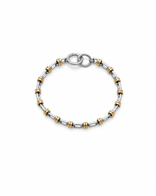 Vivienne Two Tone Knot Bracelet