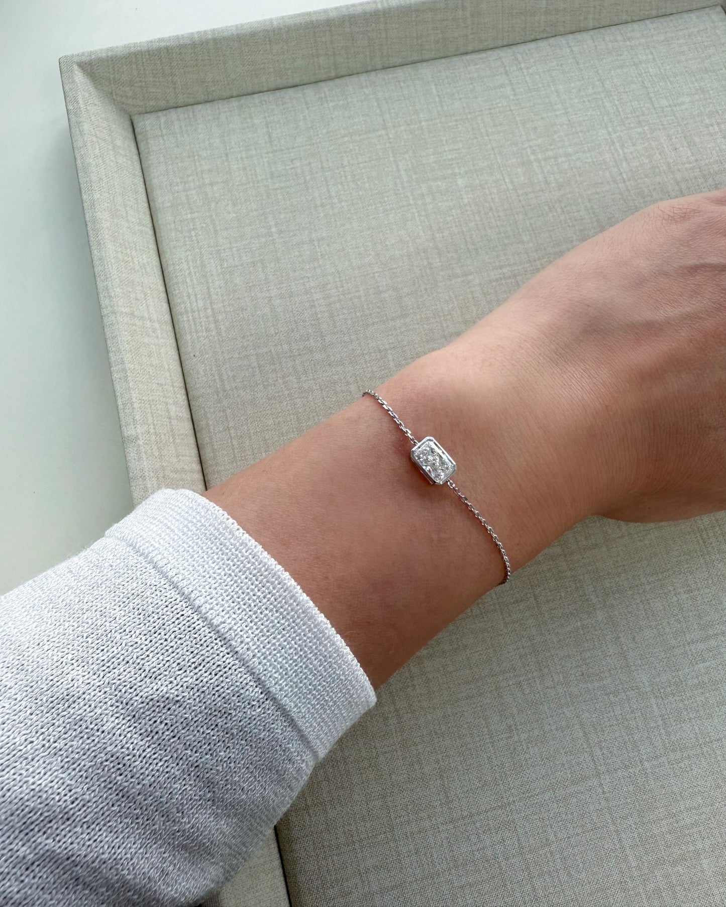 Kelsey Solitaire Diamond Bracelet