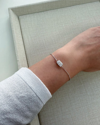 Kelsey Solitaire Diamond Bracelet
