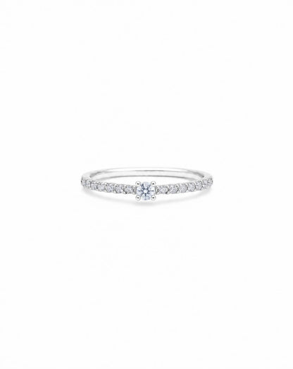 Margot Light Blue Pinky Ring