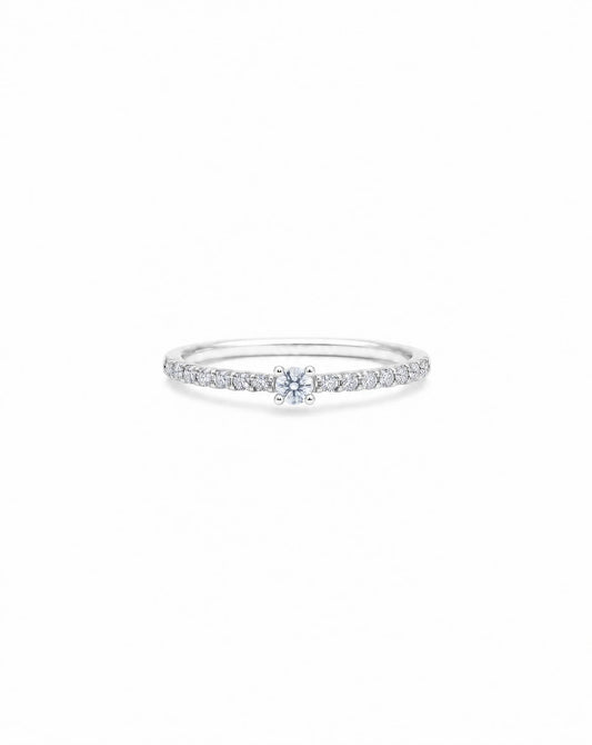 Margot Light Blue Pinky Ring