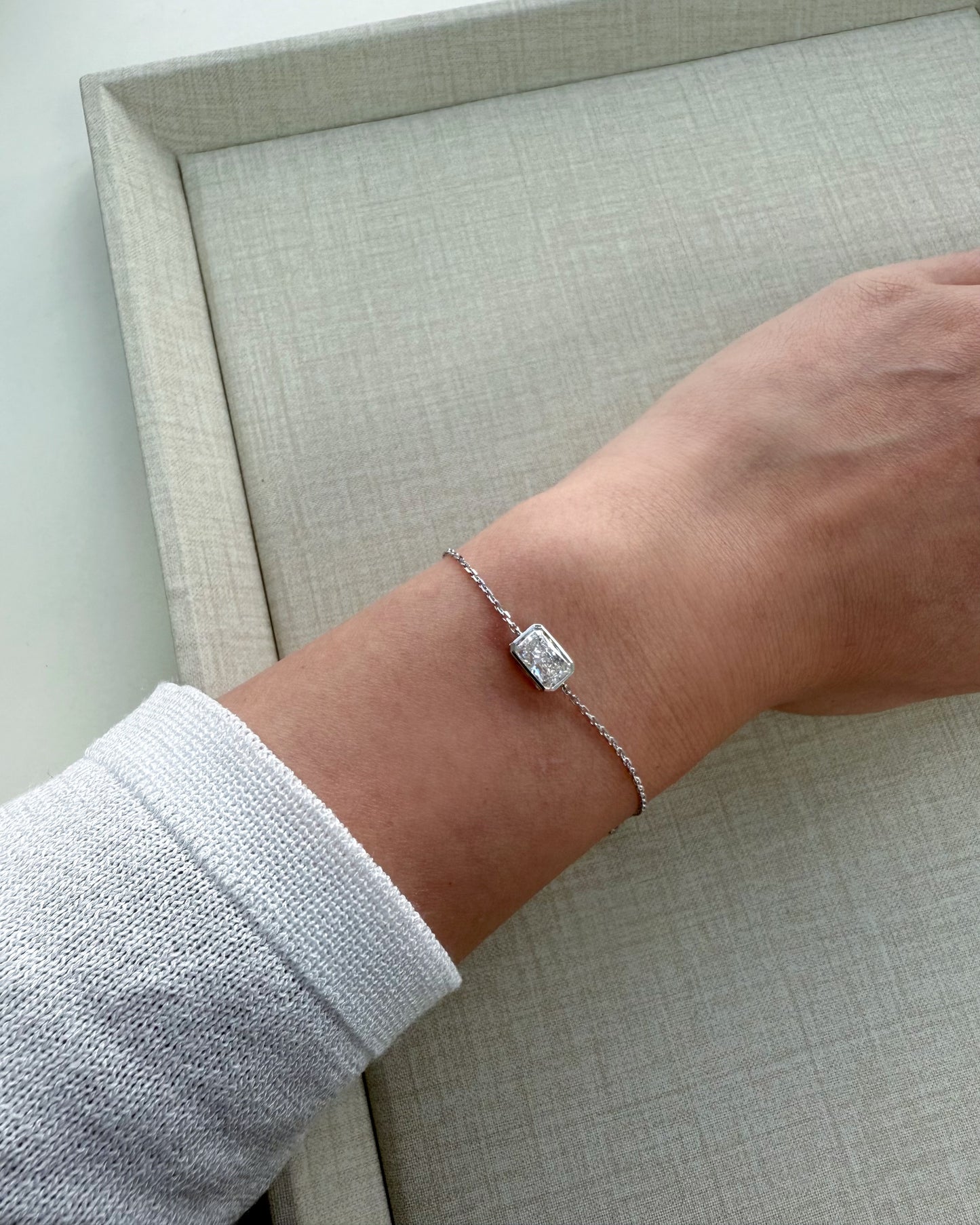 Kelsey Solitaire Diamond Bracelet
