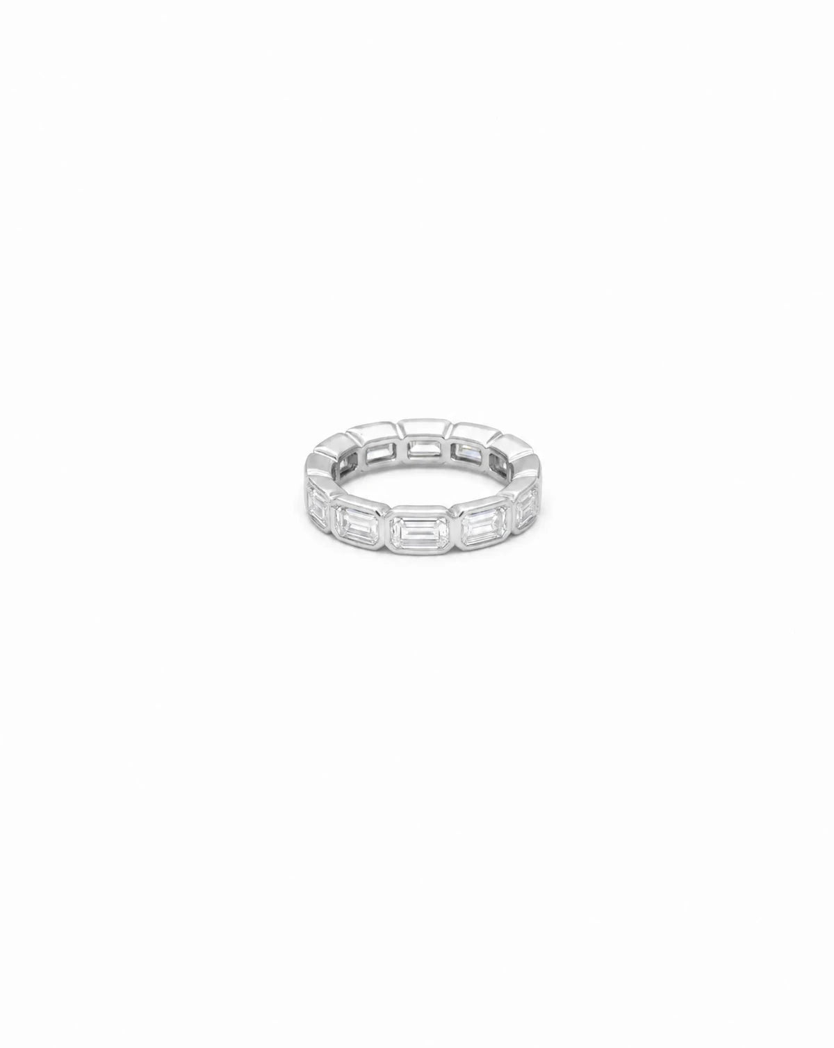 Grace Emerald-cut Eternity Ring