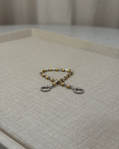 Vivienne Two Tone Knot Bracelet