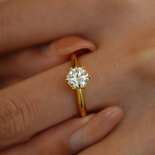 Emily Solitaire Ring