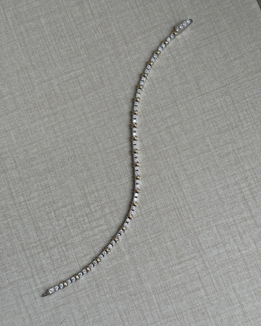 Celine X-Link Tennis Bracelet