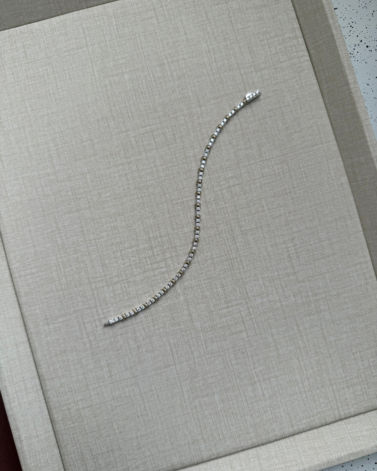 Celine X-Link Tennis Bracelet