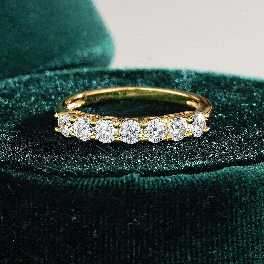 Lydia Seven Stone Ring