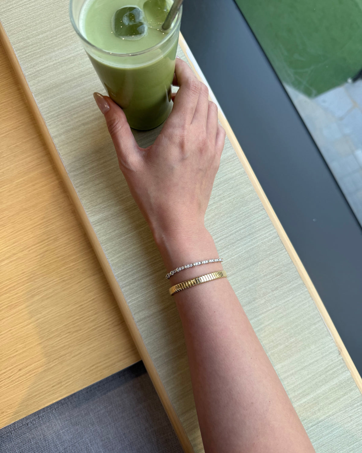 Celine X-Link Tennis Bracelet