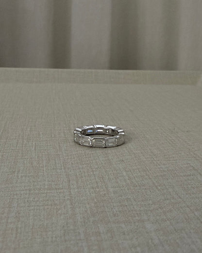 Grace Emerald-cut Eternity Ring