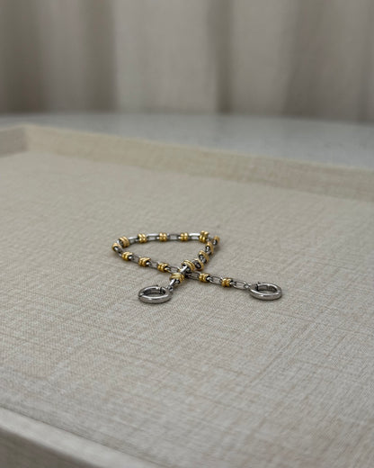 Vivienne Two Tone Knot Bracelet