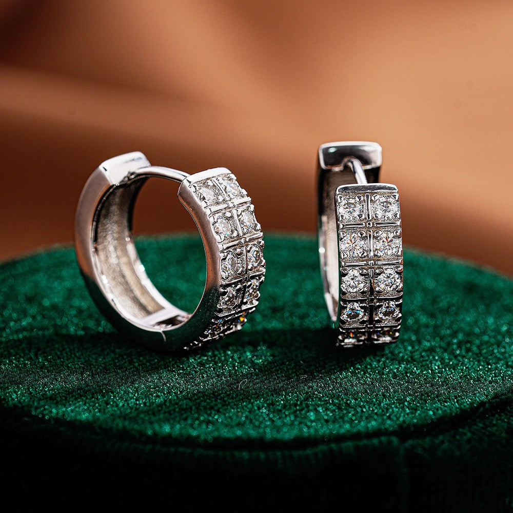 Diana Huggie Hoop Earrings