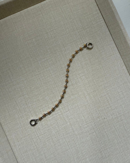 Vivienne Two Tone Knot Bracelet