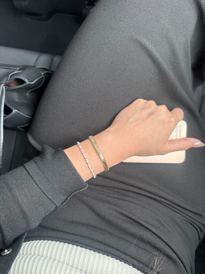 Celine X-Link Tennis Bracelet