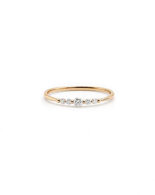 Hazel Graduated Ring