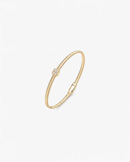 Sofia Pave Cuff Bangle