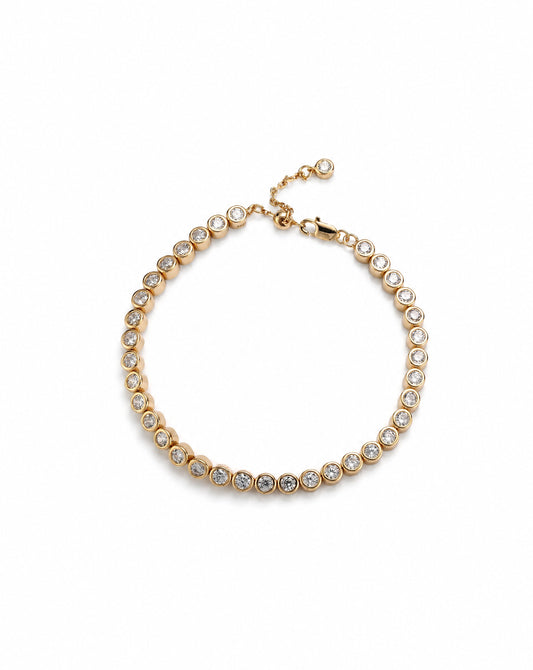 Fiona Bezel Tennis Bracelet