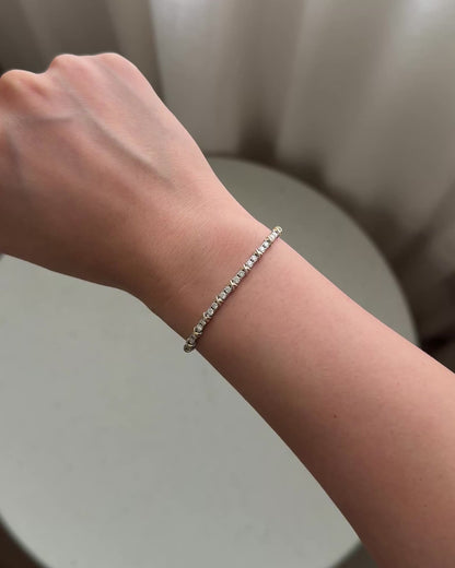 Celine X-Link Tennis Bracelet