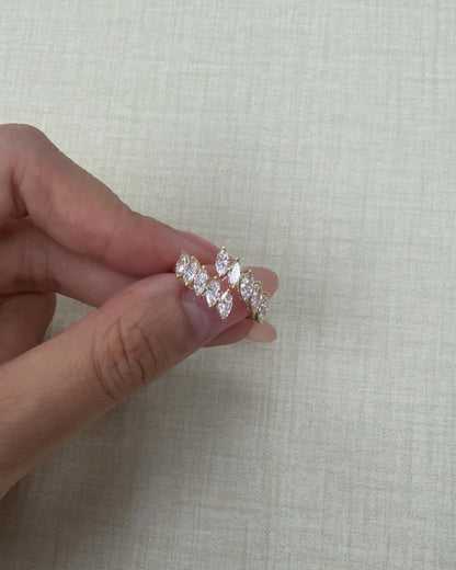 Nelly Diamond Pass Ring