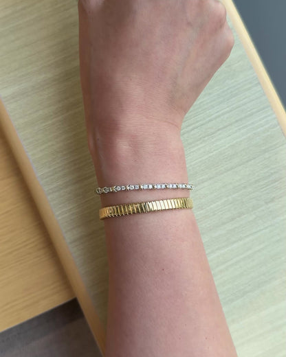 Celine X-Link Tennis Bracelet