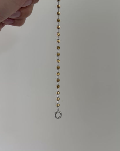 Vivienne Two Tone Knot Bracelet
