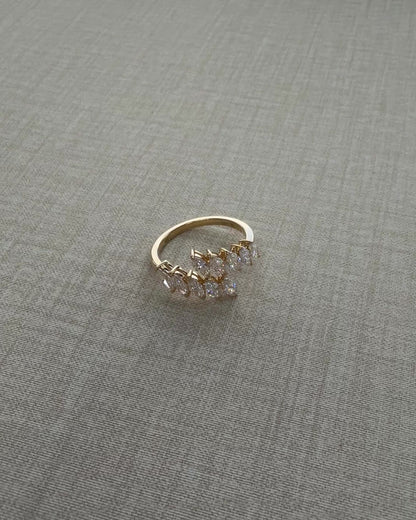 Nelly Diamond Pass Ring