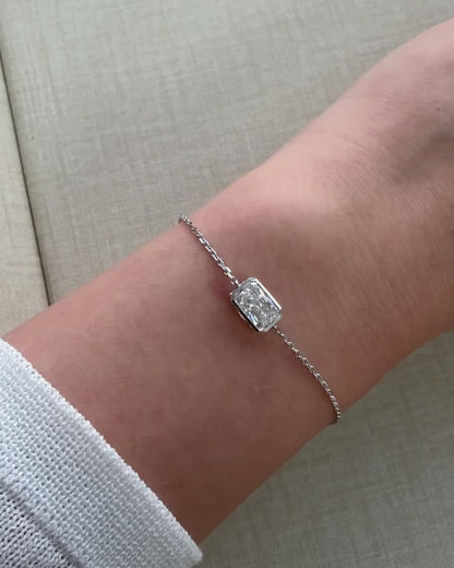 Kelsey Solitaire Diamond Bracelet