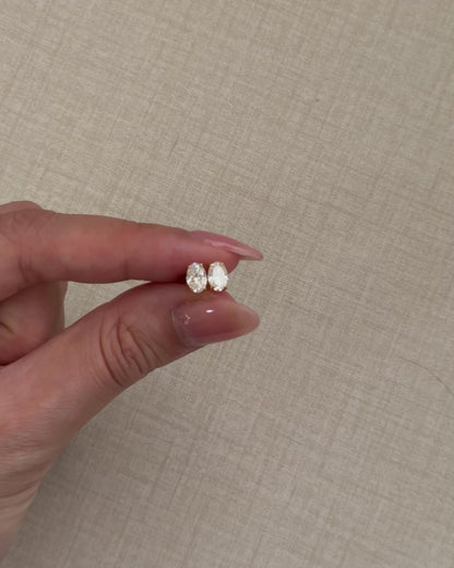 Rachel Opal Stud Earring